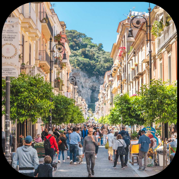 Corso Italia Sorrento 
Aprile a Sorrento